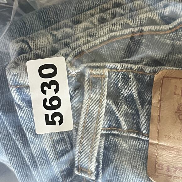 VTG Levis 517 Bootcut Jeans Womens 11 JR L 28x33 Light Wash High Rise USA 90s - Picture 13 of 13